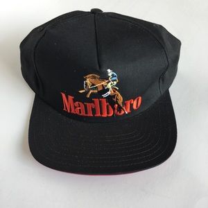 Vintage Marlboro Cigarettes SnapBack Rodeo Hat